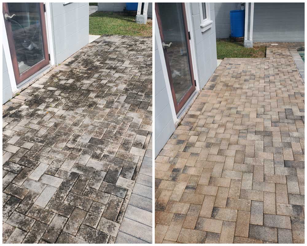 Pavers Pressure Washing
